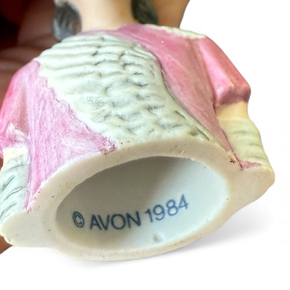 Avon Fashion Silhouettes Porcelain Thimbles Set of 3 Vintage Original - Picture 4 of 5